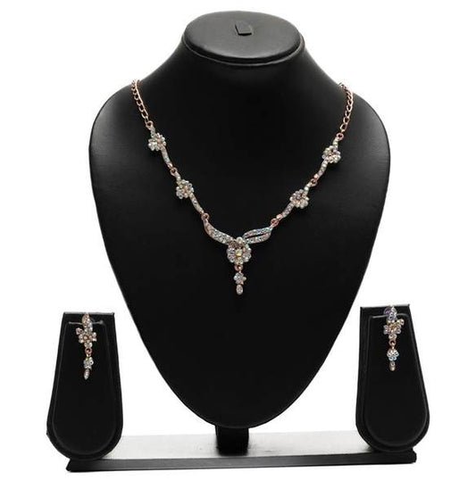 Gold Plated Fashion Bridal Necklace Set for Women