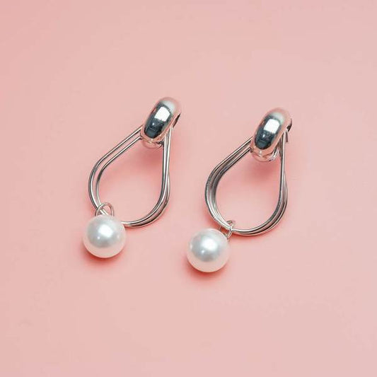Elegant Pearl Party Wear Earrings for Women and Girls