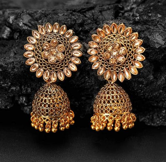 Elegant Trending Gold Plated Earrings